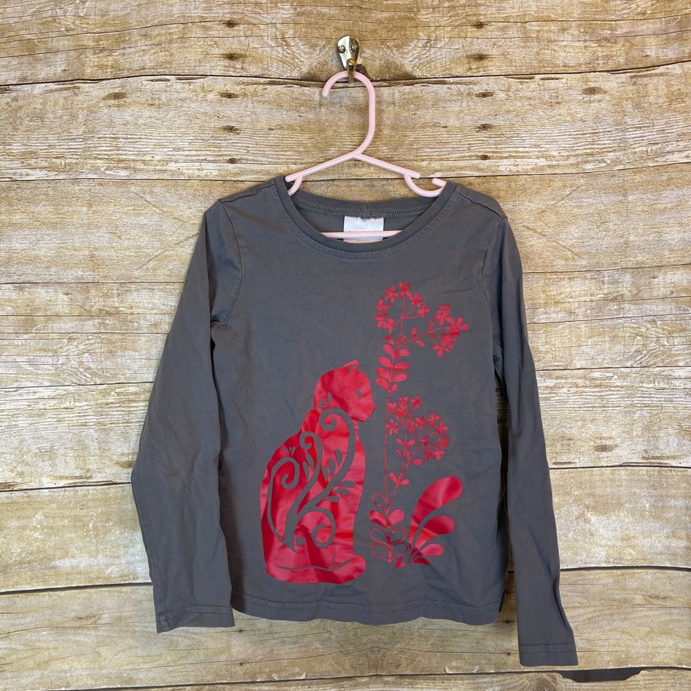 Hanna Andersson cat long sleeve shirt 🛍